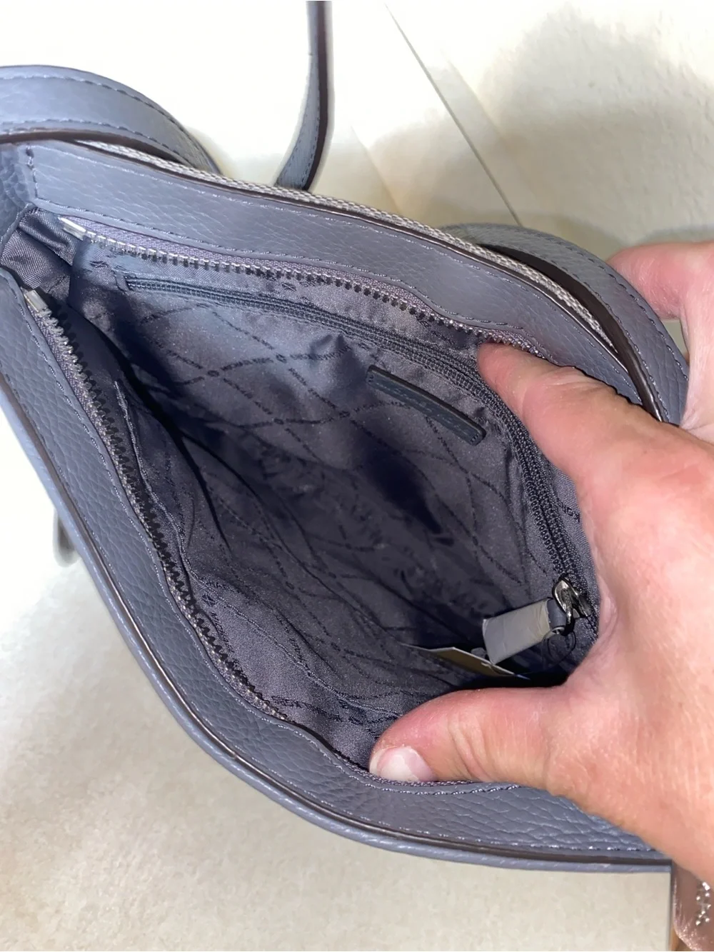 Michael Kors Gray Crossbody Messenger‎ Bag